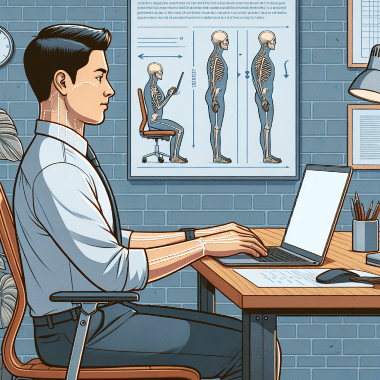 Maintaining Neck Alignment for Laptop Users