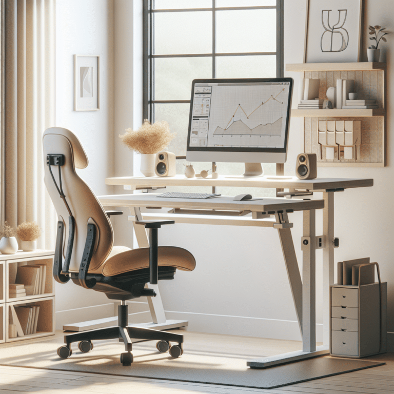 Desk Setup to Reduce Slouching