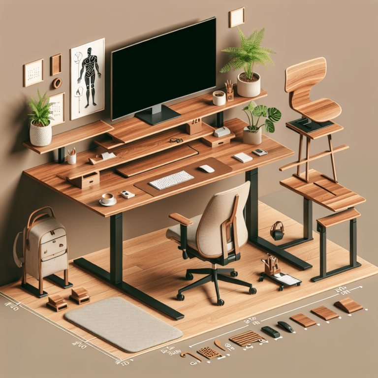 Posture-Friendly Desk Layout Ideas