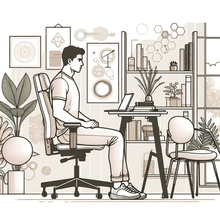  "Transform Your Sitting Habits: Your Guide to Healthy Posture at Home