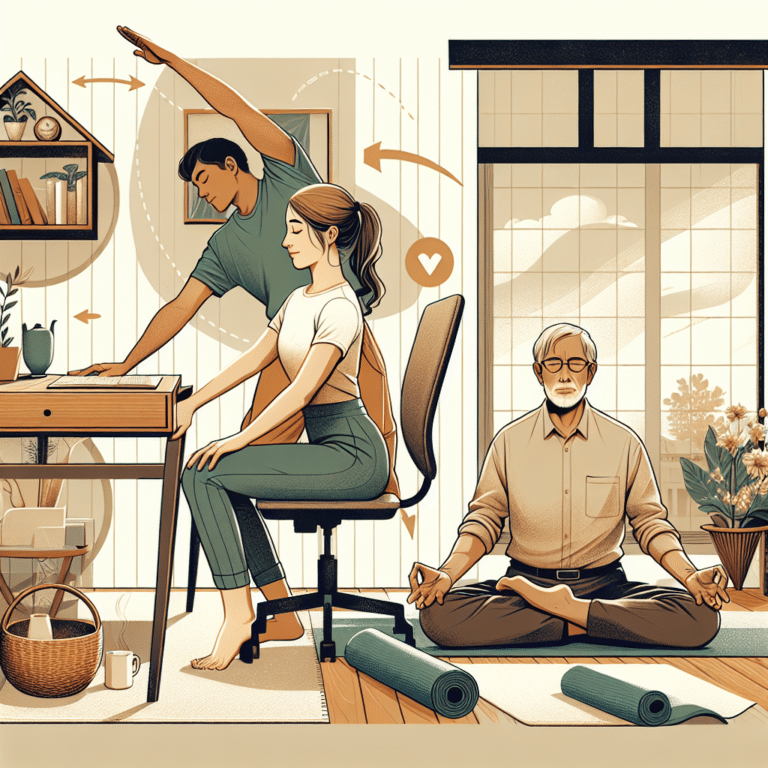  "How to Build a Daily Posture Improvement Routine in the Comfort of Your Home.