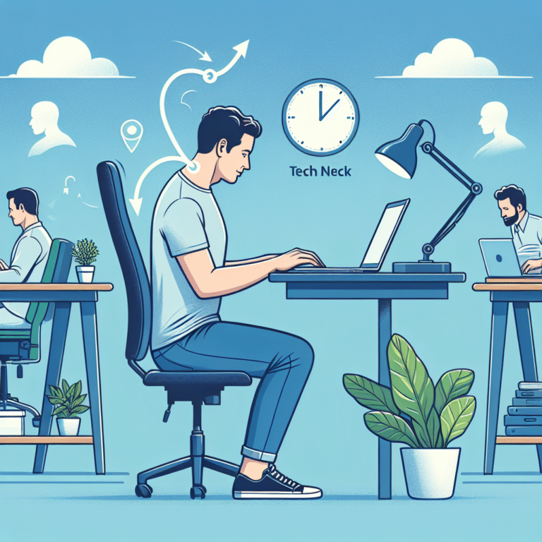 Avoiding Tech Neck: Tips for Remote Workers