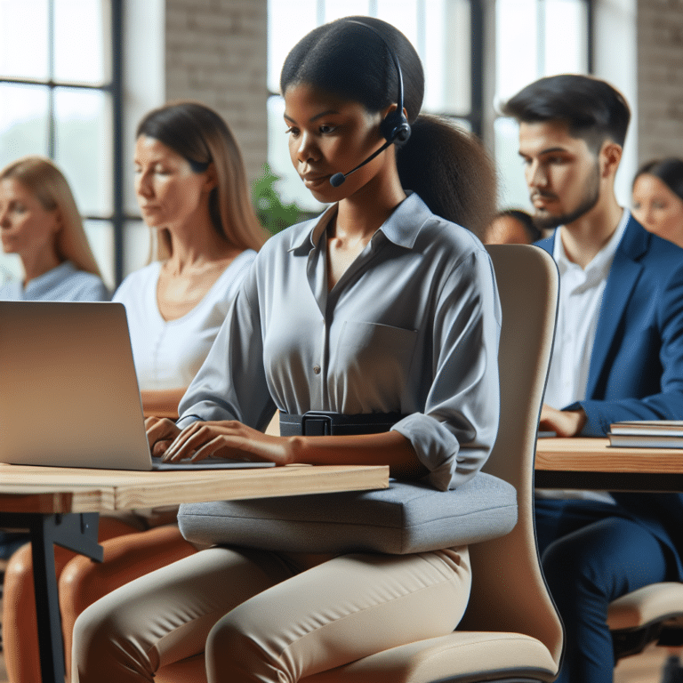 Maintaining Posture during Online Classes and Meetings