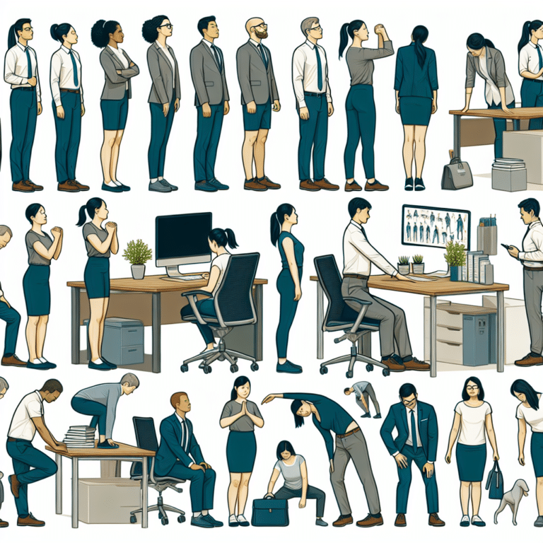 5-Minute Exercises to Improve Posture for Office Workers