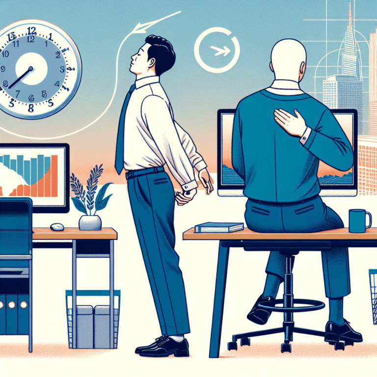 Quick Back and Neck Stretches Perfect for Desk Jobs