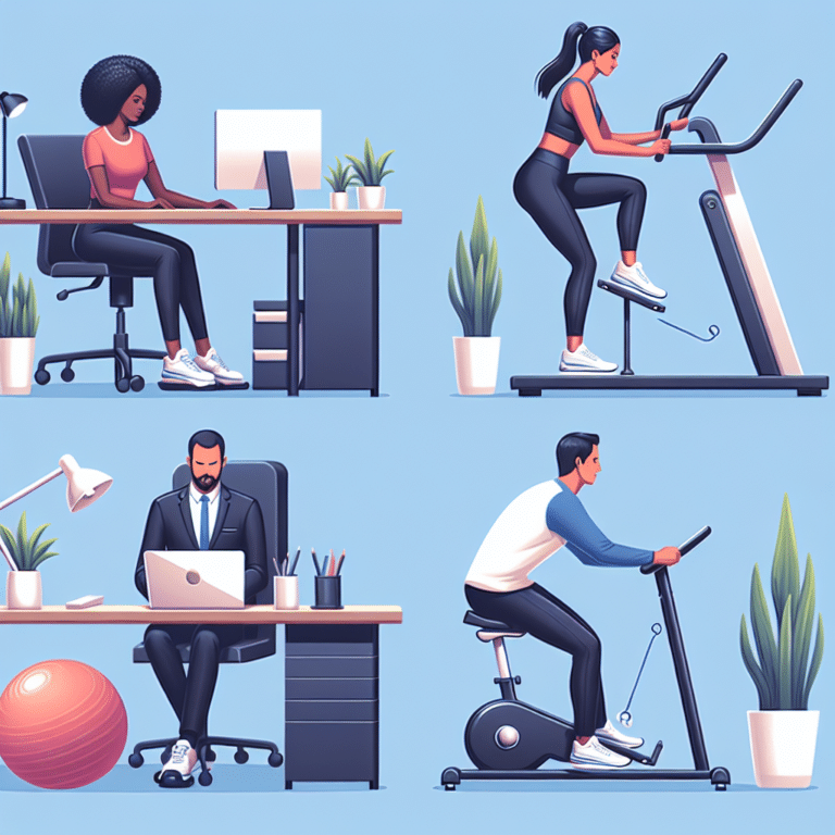 Ways to Stay Active During Desk Work