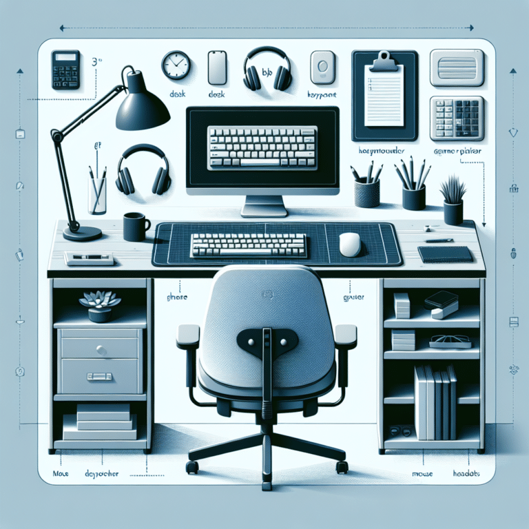 Tips for Ideal Keyboard Placement in a Home Office