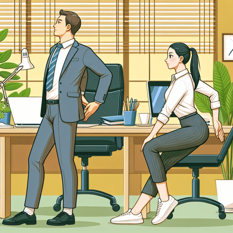 5-Minute Stretches to Improve Office Posture
