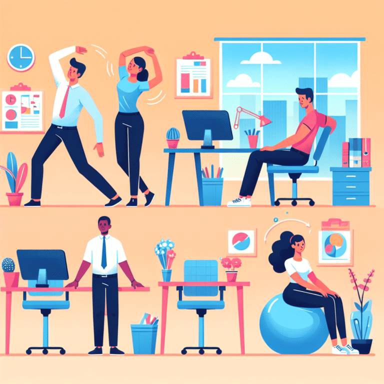 Improve Your Posture in 5 Minutes: Exercises for Office Workers