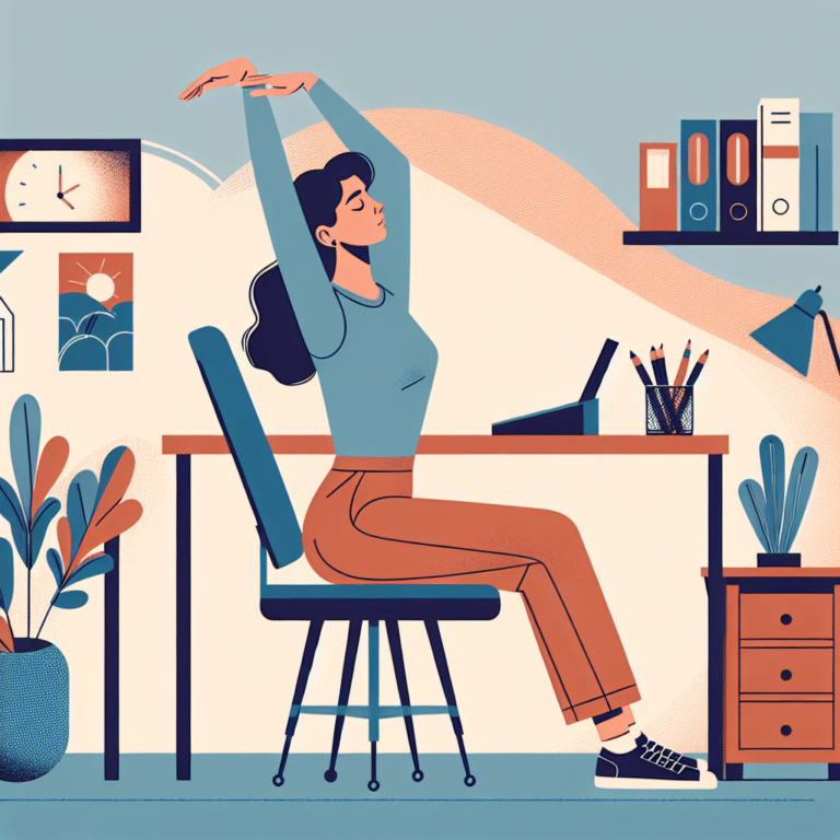 Improve Your Seated Posture with these Stretches