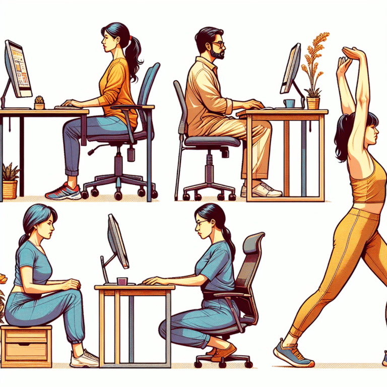 Posture Improvement Strategies for Home Workers