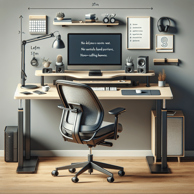 Essential Tools for an Ergonomic Home Office Setup