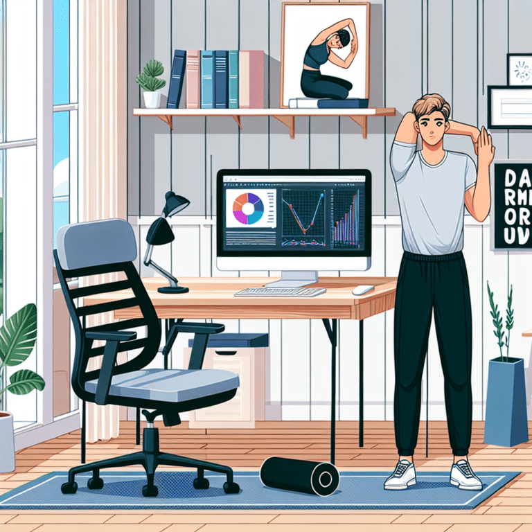Quick Neck and Shoulder Exercises for Home Office