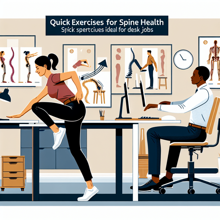 Quick Exercises for your Spine: A Desk Job-friendly Routine