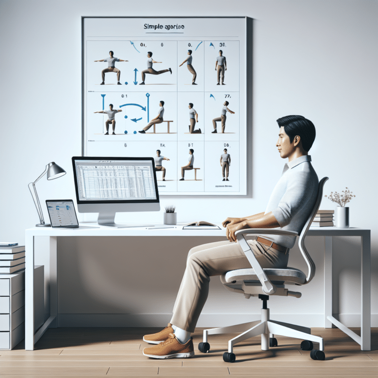 Deskercise: Simple Exercises to Improve Posture at Your Desk".