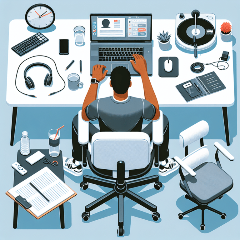 Posture Tips for Online Classes or Meetings