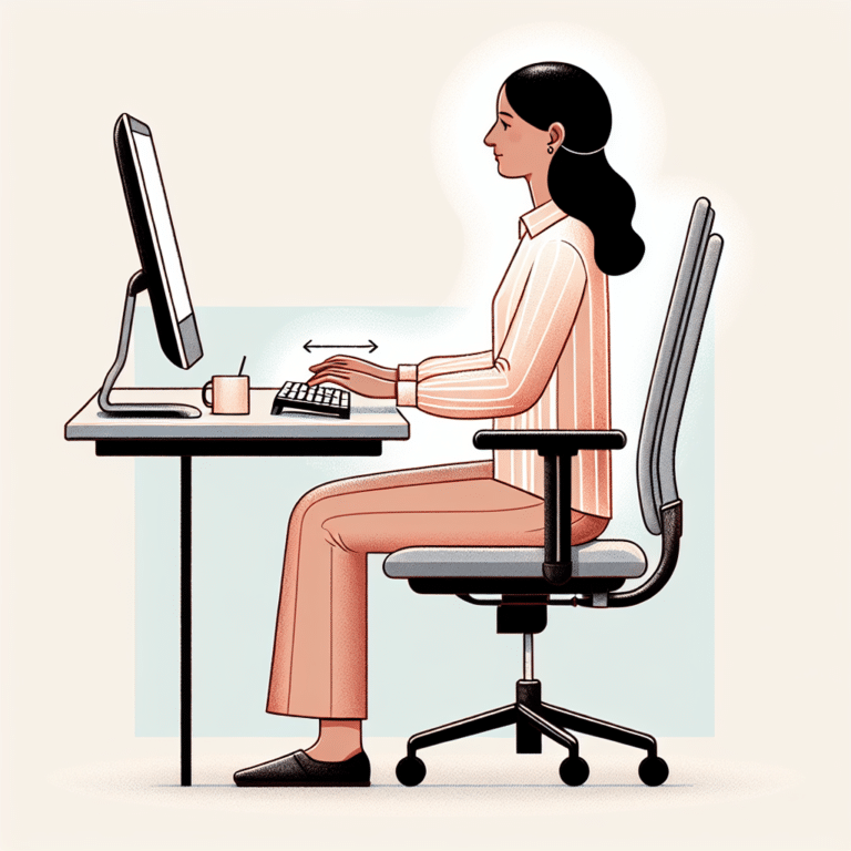 Achieving Perfect Posture: Ideal Keyboard Placement