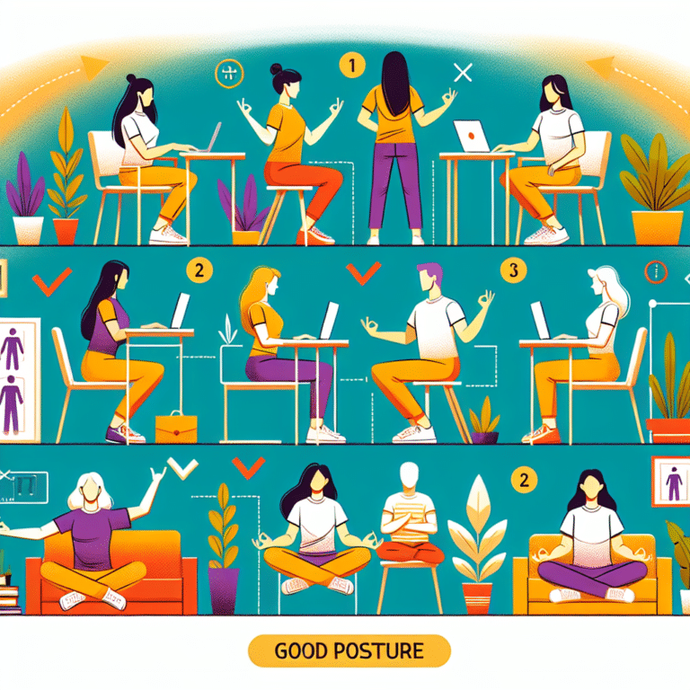 Posture Tips for Online Classes or Meetings