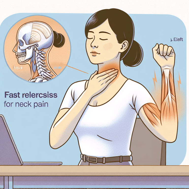 Quick Relief Exercises for Neck Pain from Sitting