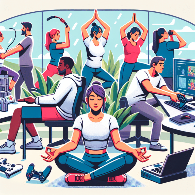 Posture-Improving Exercises for Gamers and Coders