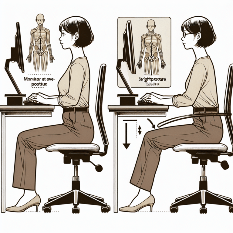 Monitor Height Tips to Prevent Neck Strain