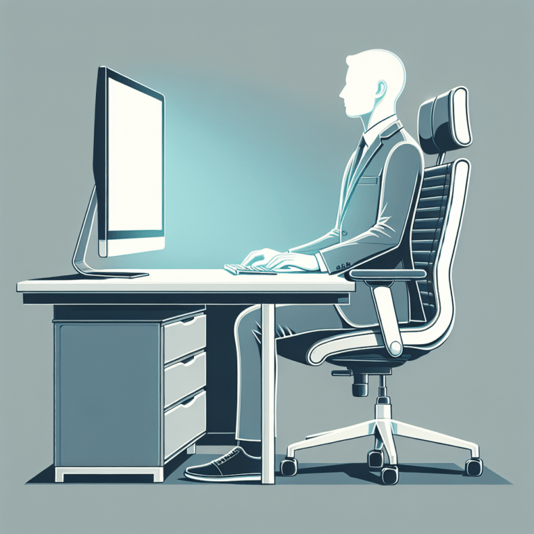 Monitor and Keyboard Placement: A Guide to Better Posture