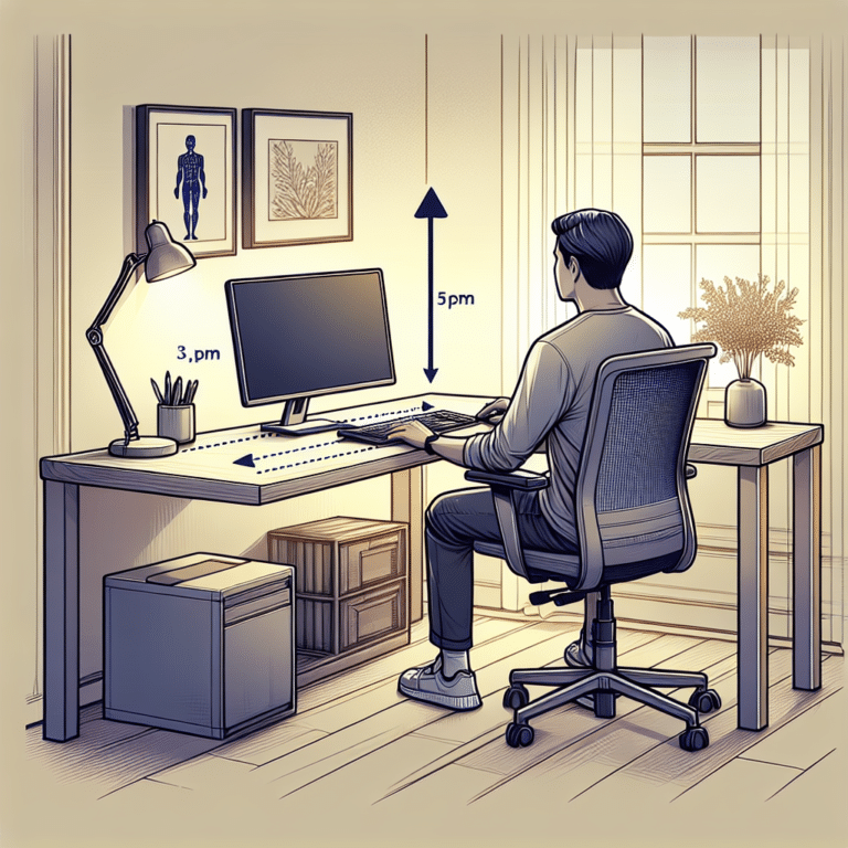 Ideal Monitor Height to Prevent Work-From-Home Neck Strain