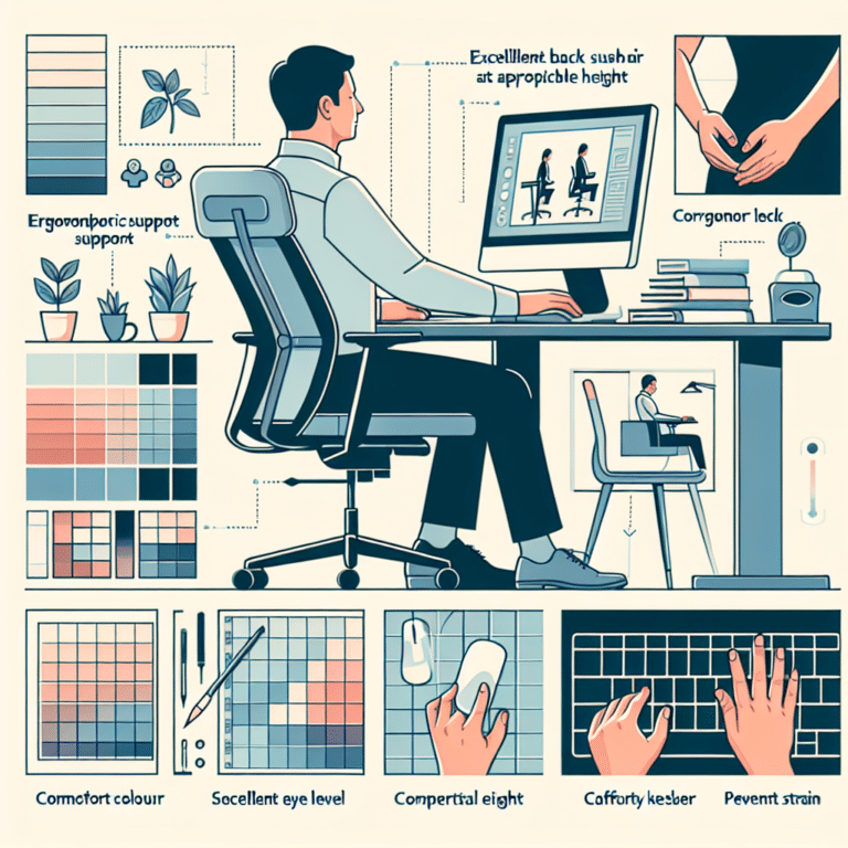 How to Setup Your Workstation to Reduce Back Pain