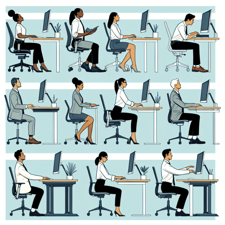Combatting Scrunching: Posture Hacks for Office Workers