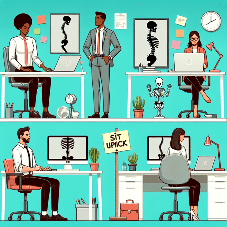 Reminders to Sit Up Straight During Work Hours