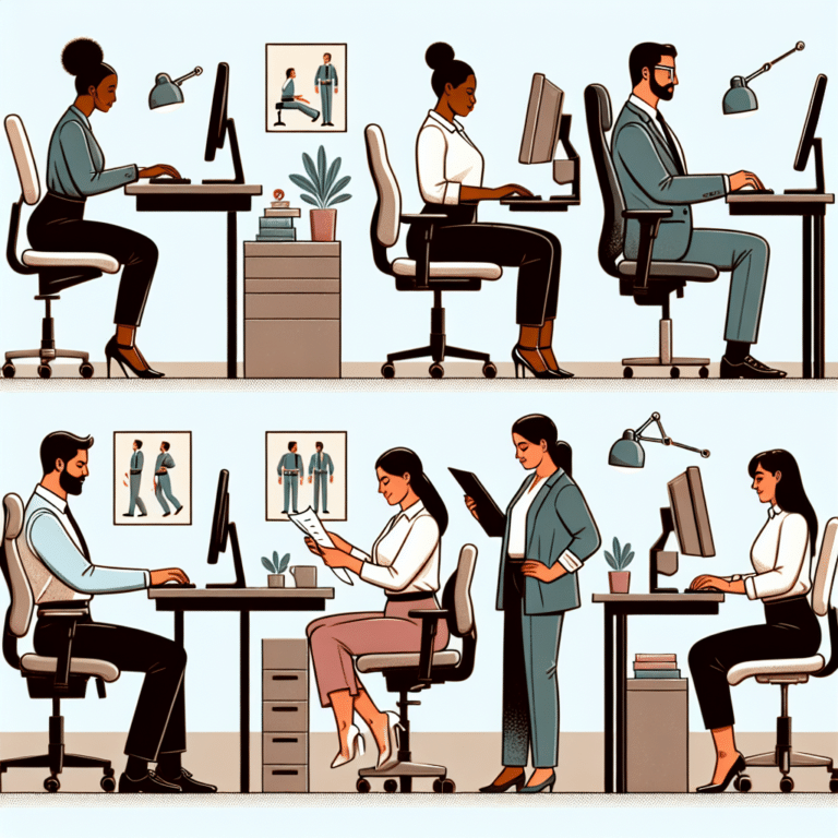 Sit Right: Posture Improvement for Desk Workers